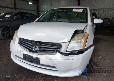 2012 Nissan Sentra 2.0 S из США, поврежденный, VIN 3N1AB6AP4CL774162